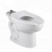 American Standard 3452.001.020 Madera 15-Inch Elongated Universal Floor Mount Top Spud Toilet Bowl with Everclean and Slotted Rim  White - B004OZKQCY